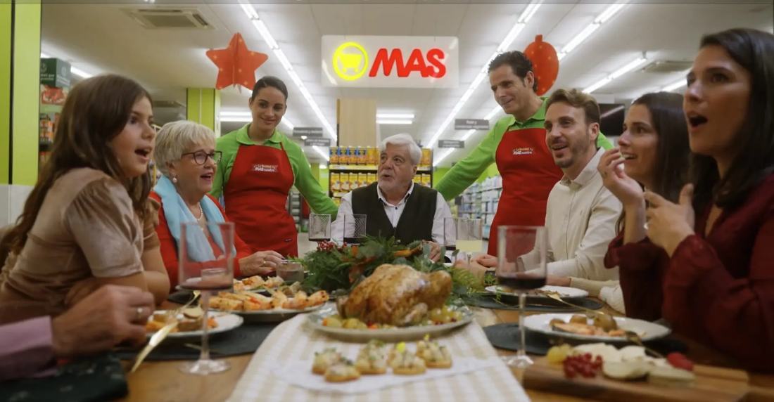 Spot Tv y Redes para Supermercados MAS
